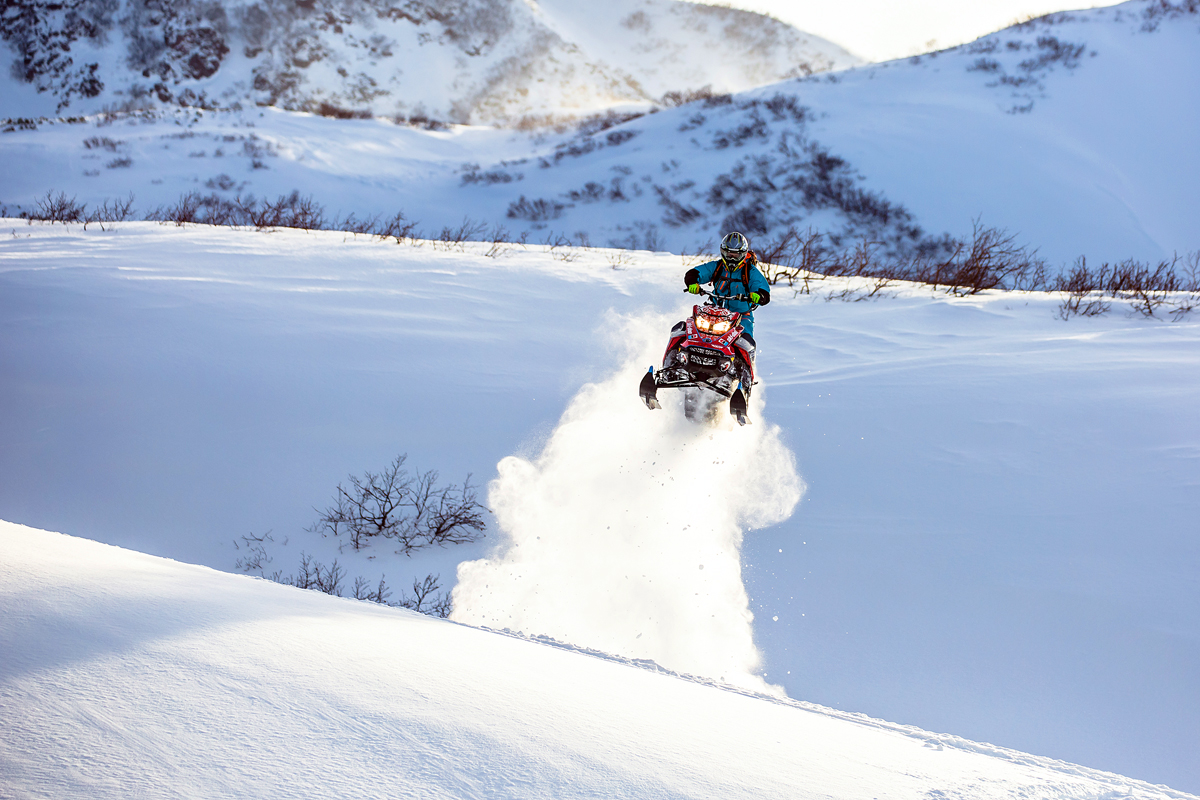 Самодельный снегоход с двигателем от мотоцикла Иж Планета